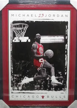 MJ Signed Poster